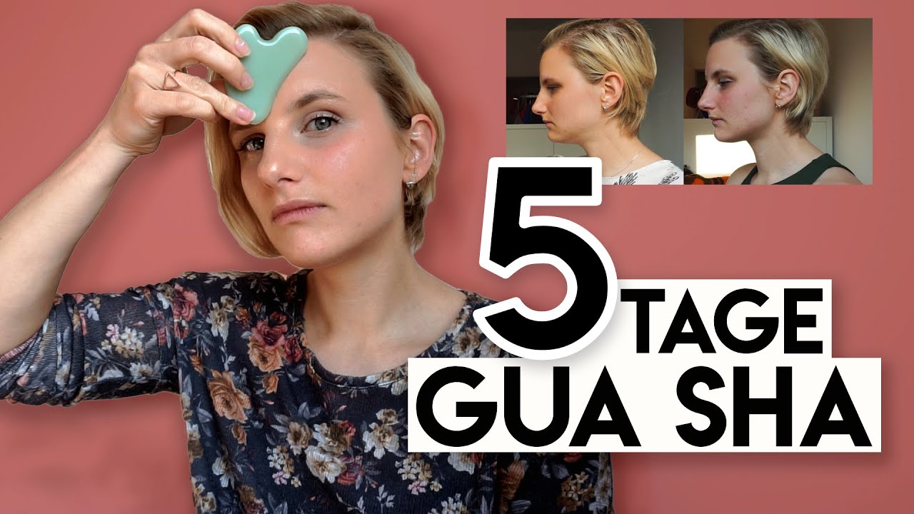 GUA SHA - worth the Hype? TOP oder FLOP? 5 Tage Test + Vorher/Nachher😱