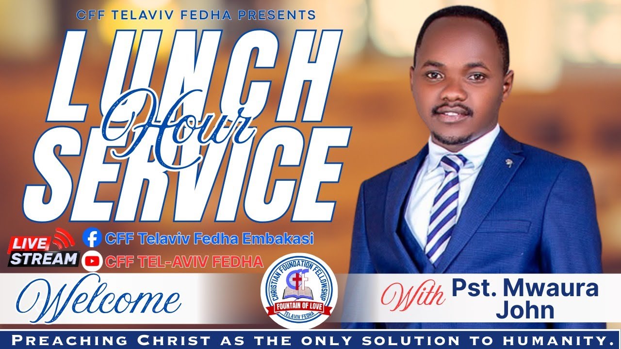 UNLOCKING THE POWER WITHIN US || LUNCH HOUR SERVICE  || 28th JAN.  2026 || Pst. Mwaura John