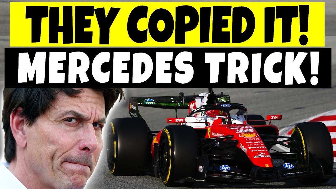 Ferrari COPIES Mercedes' ENGINE TRICK! Ferrari's Update Has Already Started!