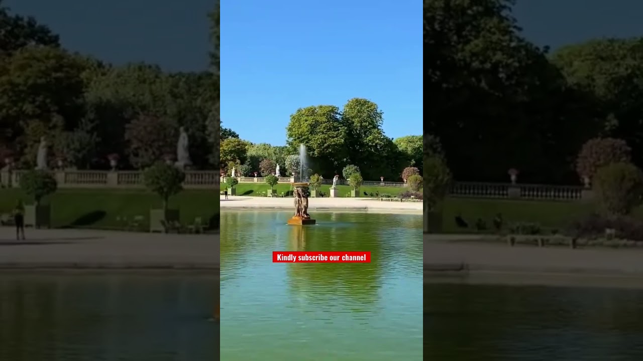 Luxembourg park - best places to visit Paris #travel #france #paris #luxembourgpark #LatinQuarter