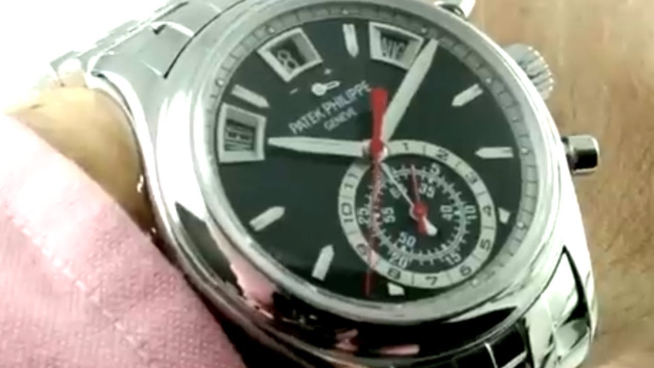 Patek Philippe 5960/1A-010 (1-YEAR BLACK DIAL) Annual Calendar Chronograph Luxury Watch Review