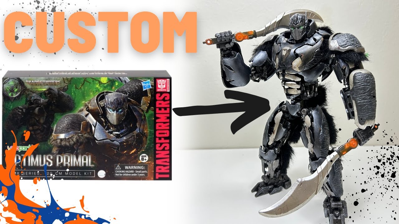 Transformers | Rise of The Beasts | Optimus Primal | Yolopark | Custom | Repaint Tutorial |