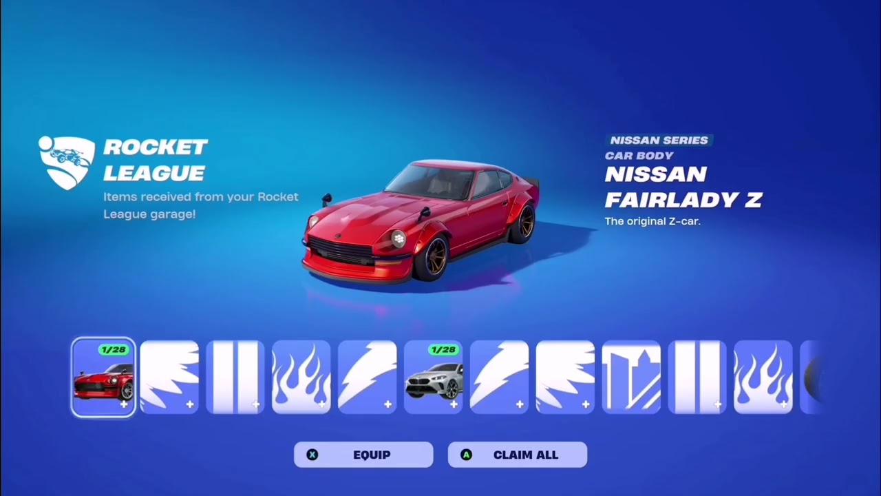 Fortnite Crew Benefits: Includes Rocket Pass for the free game Rocket League