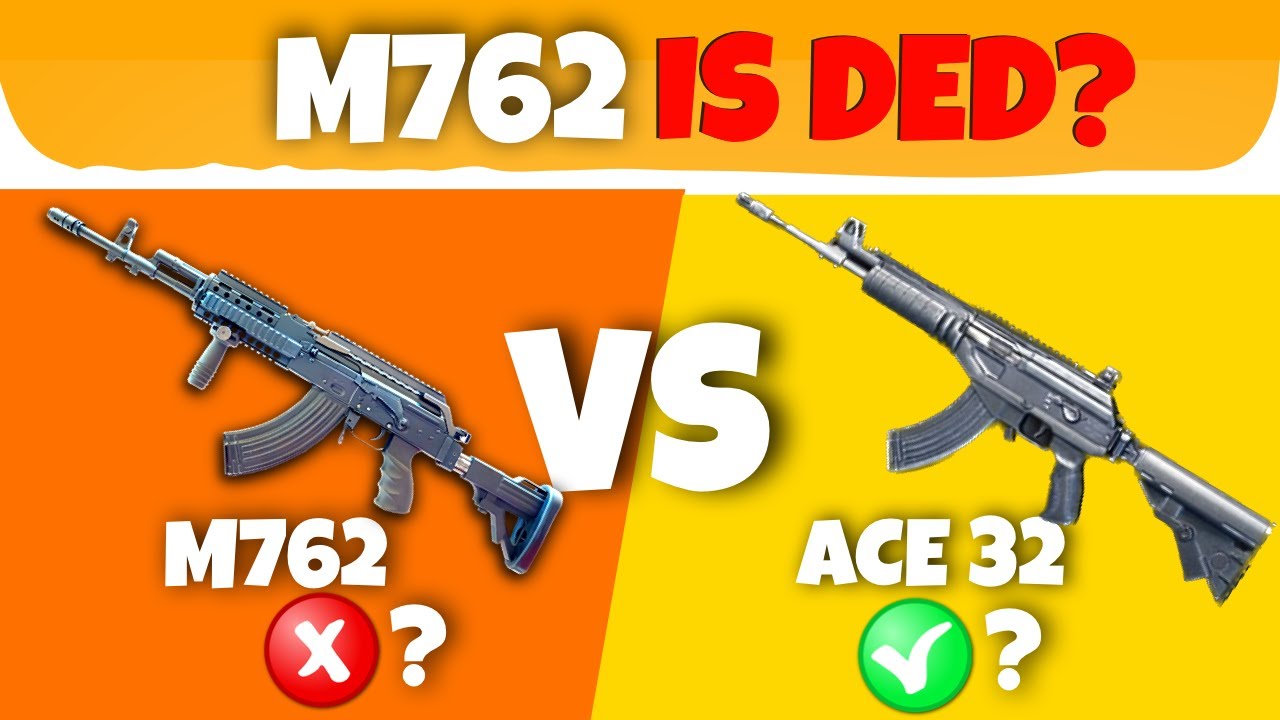 ACE 32 против Beryl M762 в обновлении PUBG MOBILE/BGMI 2.7 (РУКОВОДСТВО/УЧЕБНОЕ РУКОВОДСТВО)