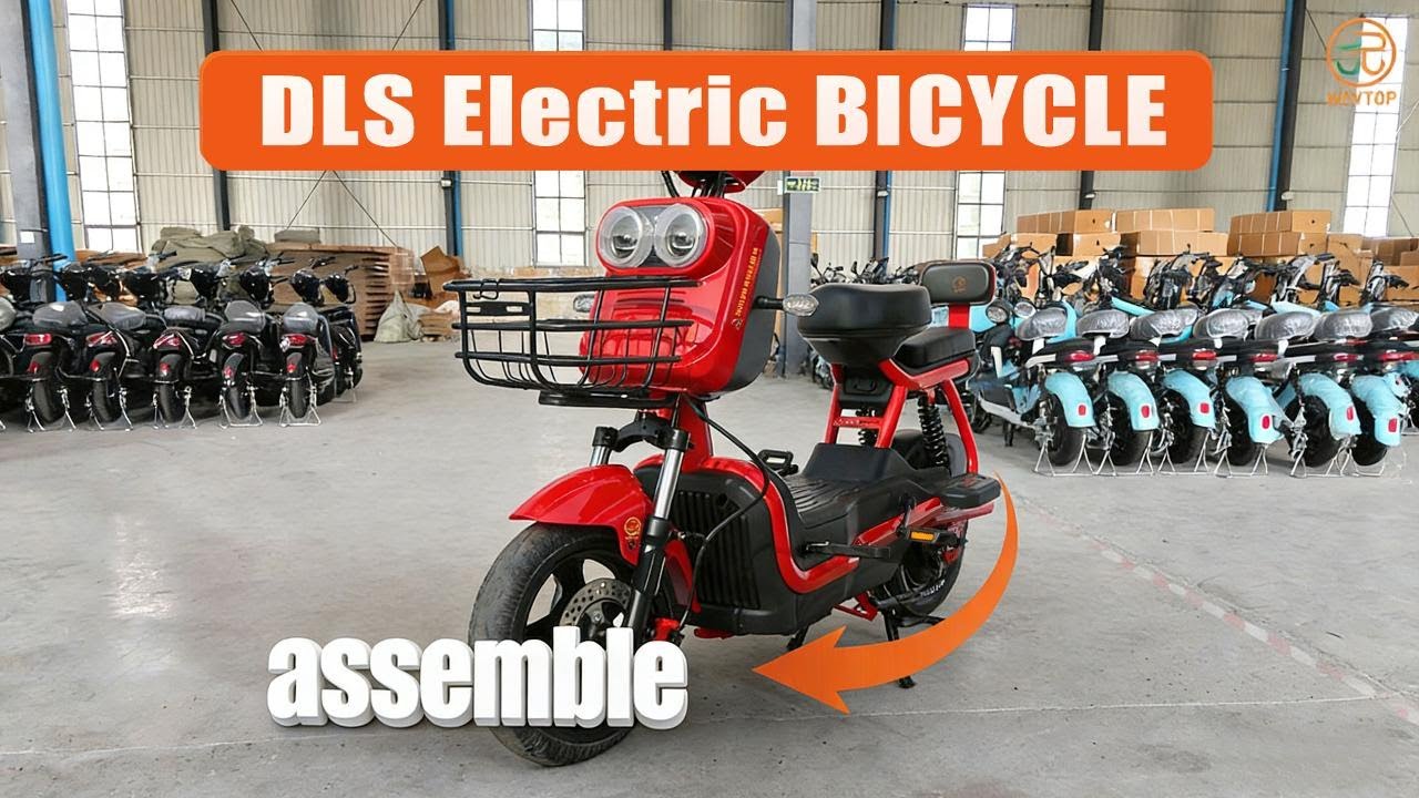 How to Assemble Your DLS Electric Bicycle | Step-by-Step Guide #foryou  Easy, Fast, and Stress-Free