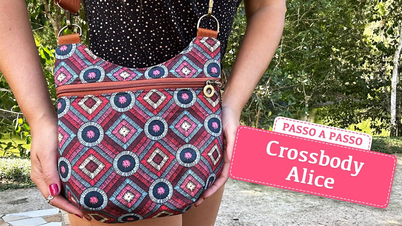 Aprenda a Costurar a Bolsa Alice do Zero – Peça Fácil para Máquina Doméstica + Molde Grátis