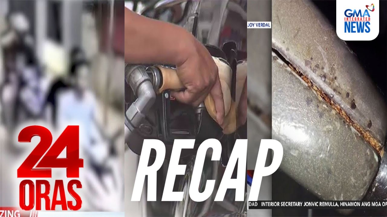 24 Oras: (Part 1) Diesel, posibleng pumalo sa P80/L?; Mga ipis sa MRT-3?; atbp.