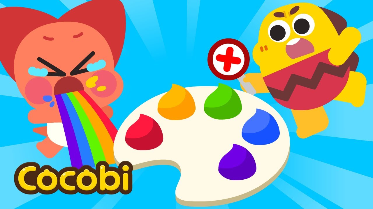 Colorful Paints and Toys are Not Food!😱 Safety Songs Compilation for Kids | Cocobi