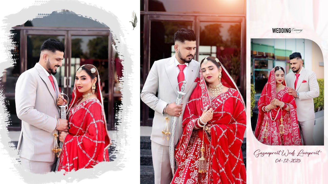 GAGAN X LOVEPREET | CINE WEDDING HIGHLIGHT | KAPIL STUDIO, RAMAN | 9417540749 | #cinematic #wedding