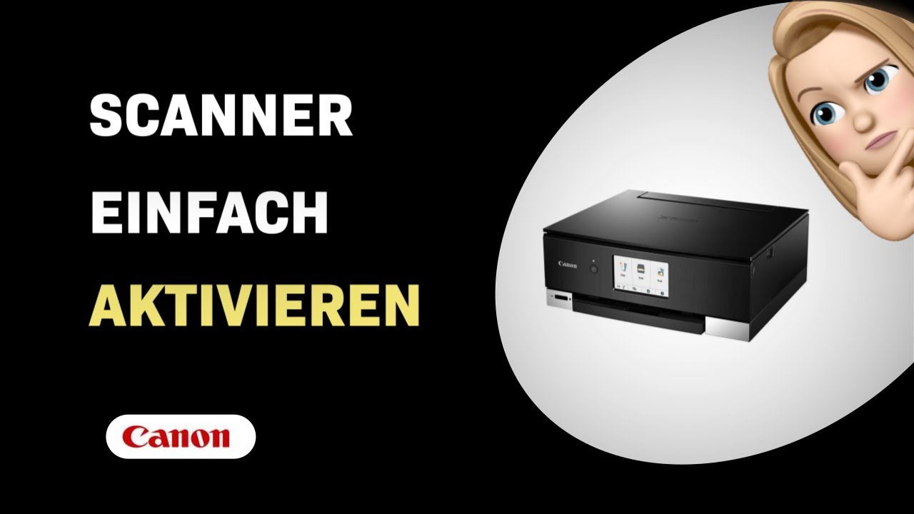 Wie man den Scanner auf dem Canon Pixma TS8350 einfach aktiviert