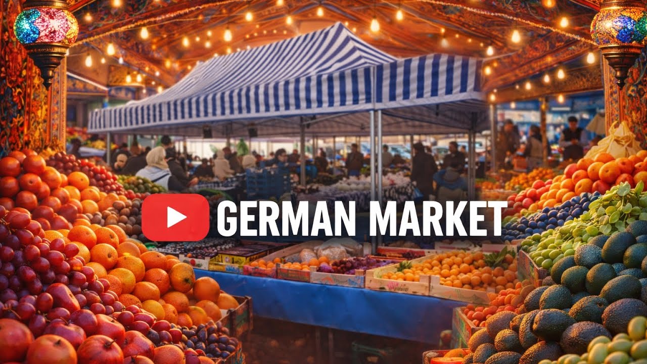 Explore the German Market with me!! 