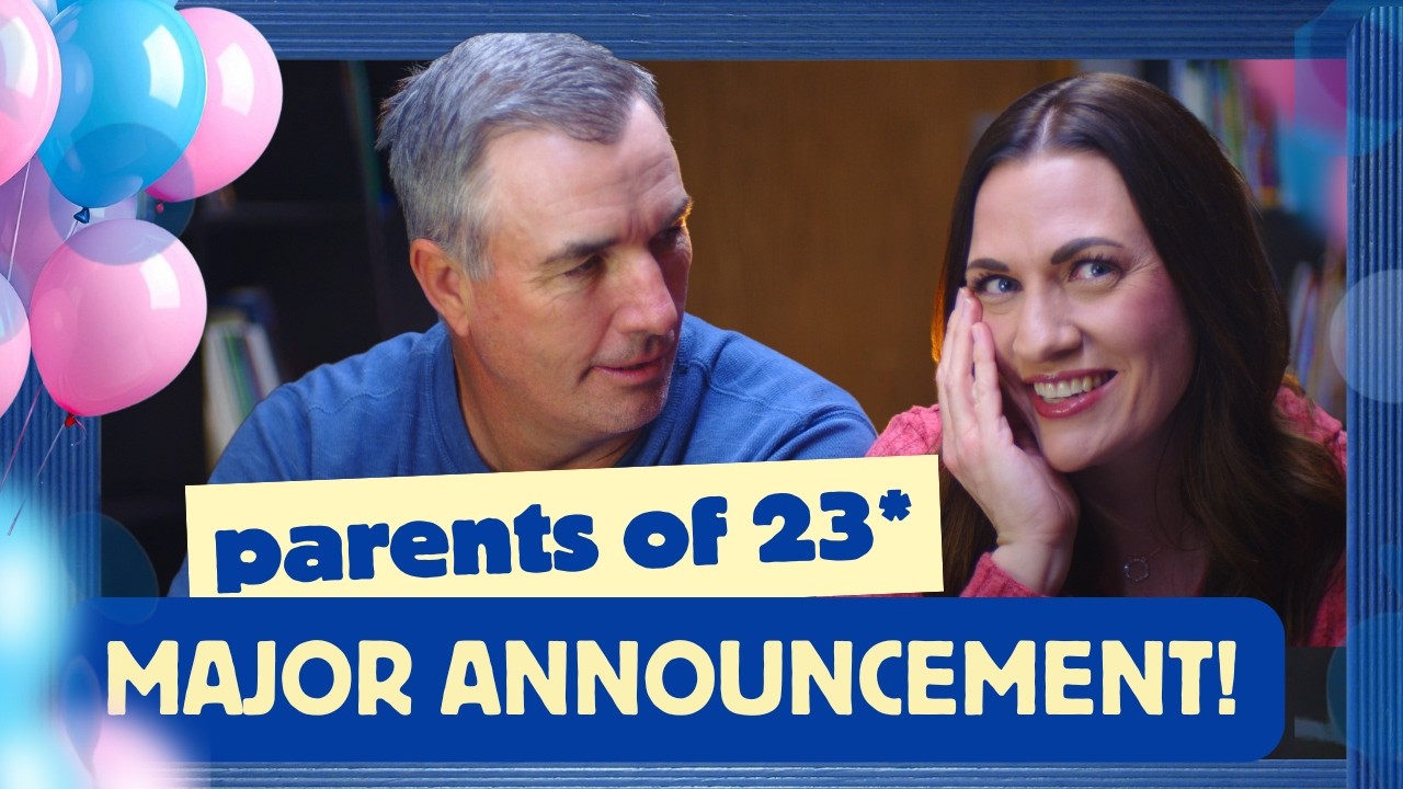 Parents of 23 Kids... Pregnancy + Gender Reveal!