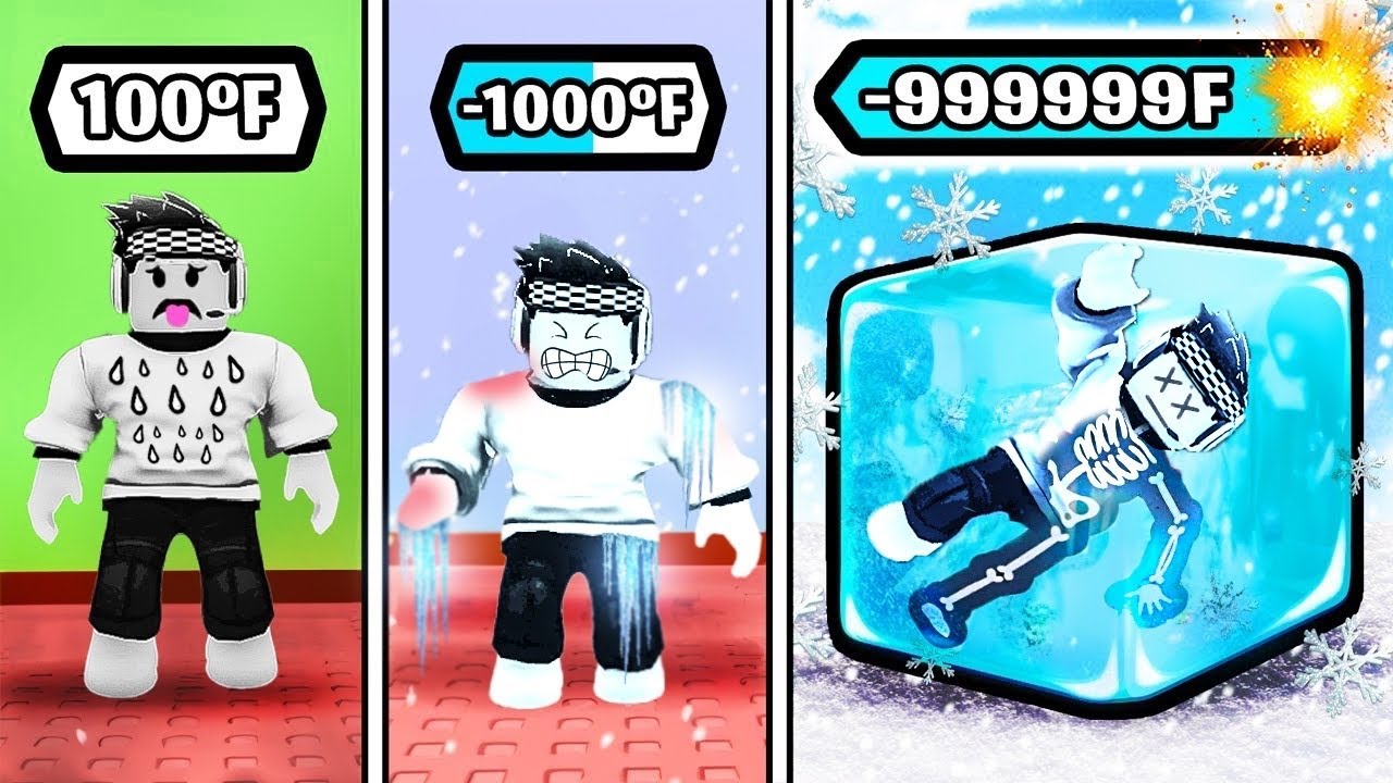 D&Uuml;NYAYI DONDURDUM! - Roblox Need More Cold