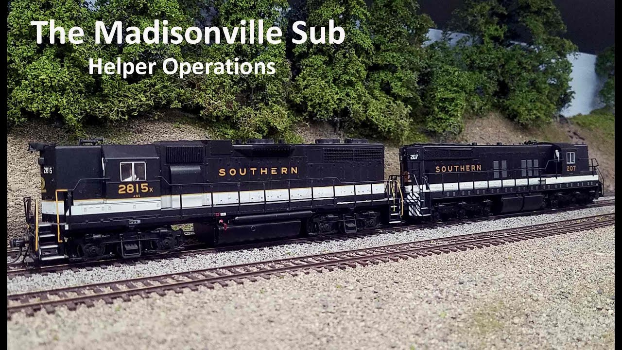 The HO Scale Madisonville Sub - Operations, The Helpers on 