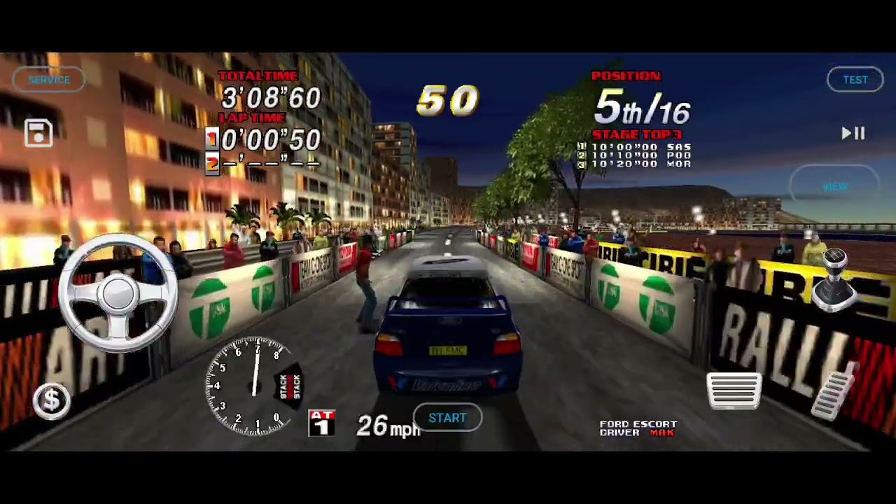 (Super3) SEGA Rally 2 Championship (AC) - Normal Game Championship