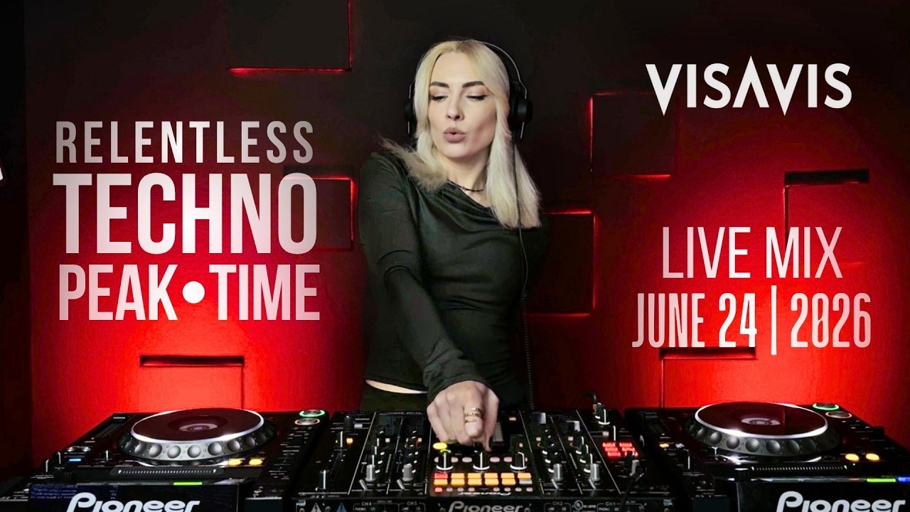 Relentless Driving Techno: Live DJ Set | Visavis DJ | Jun 24 2026 #shorts