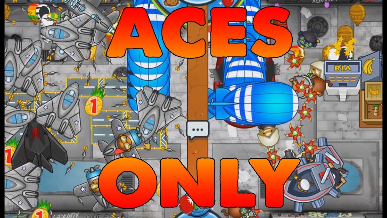 MONKEY ACE ONLY! - Bloons TD Battles