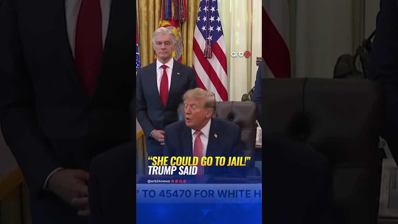 &ldquo;SHE COULD GO TO JAIL!&rdquo; - Trump threatens Ilhan Omar - Calls Somalia a 
