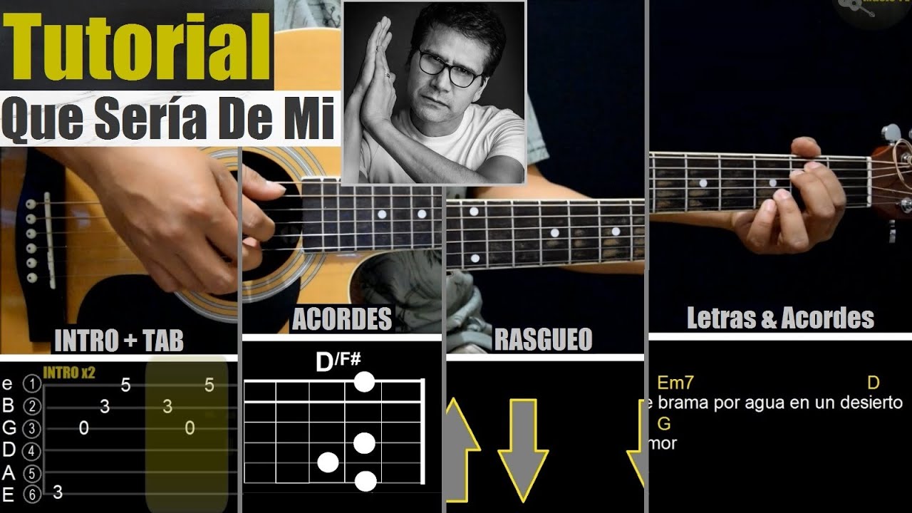 Que Sería De Mi - Jesús Adrián Romero || TUTORIAL GUITARRA | ACORDES | RASGUEO | INTRO + TABLATURA