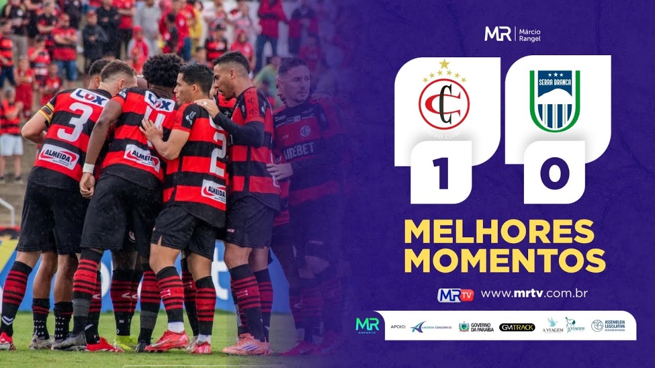 CAMPINENSE 1 x 0 SERRA BRANCA - Melhores Momentos - Campeonato Paraibano 14/02/2026 - MRTV