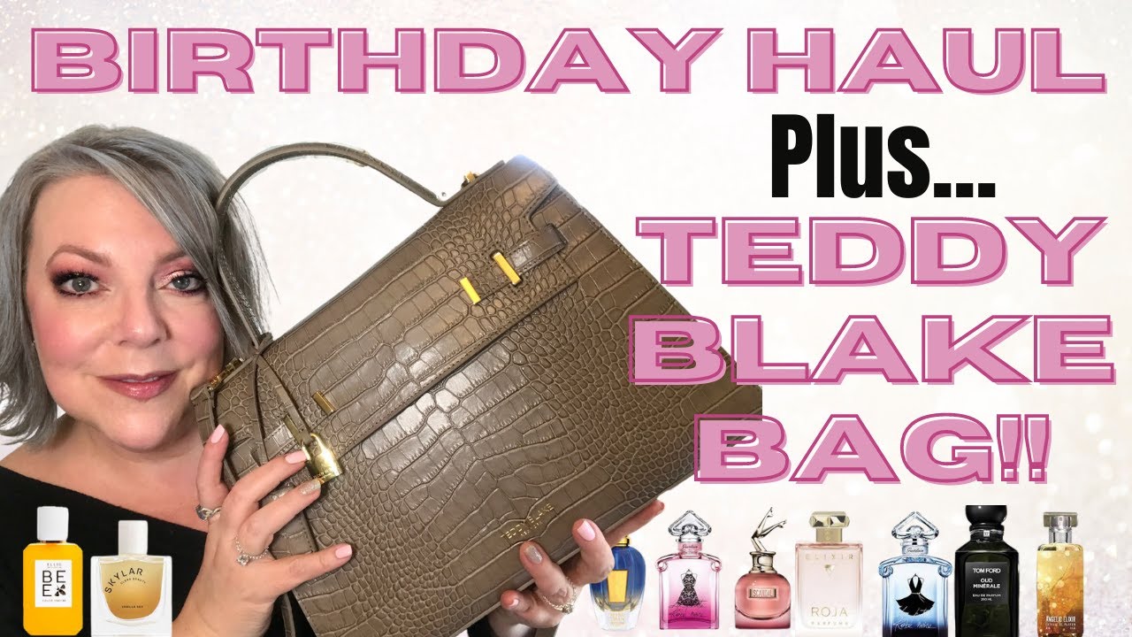 Birthday Perfume HAUL! | Teddy Blake Ava Croco 14 Review | Perfume Collection 2022 | Fragrance Haul