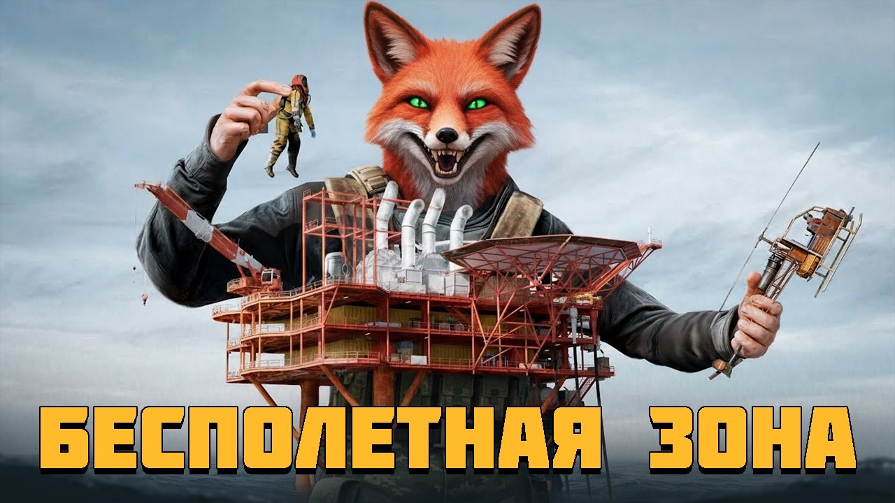 БЕСПОЛЕТНАЯ ЗОНА - контроль всего воздушного пространства в раст rust
