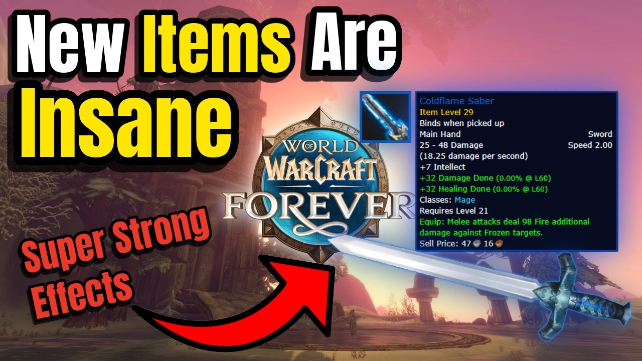 The New Items in WoW are Absolutely Crazy | WoW Forever