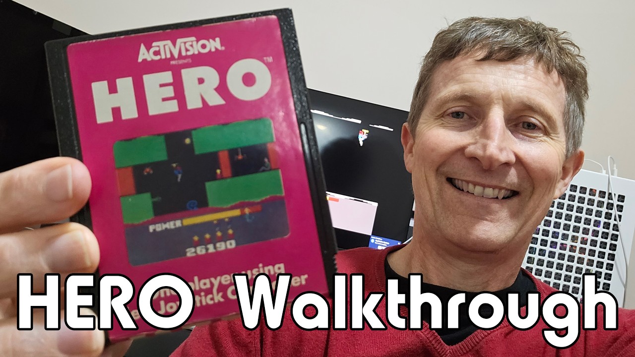 Видеоинструкция по игре Activision H.E.R.O.