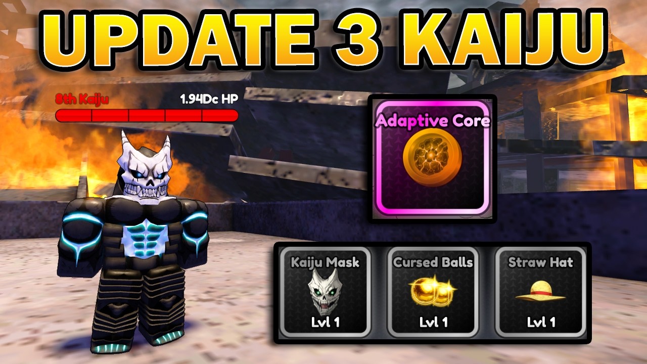 Обновление Kaiju 3 в аниме Ghost Code Relics New World и многое другое