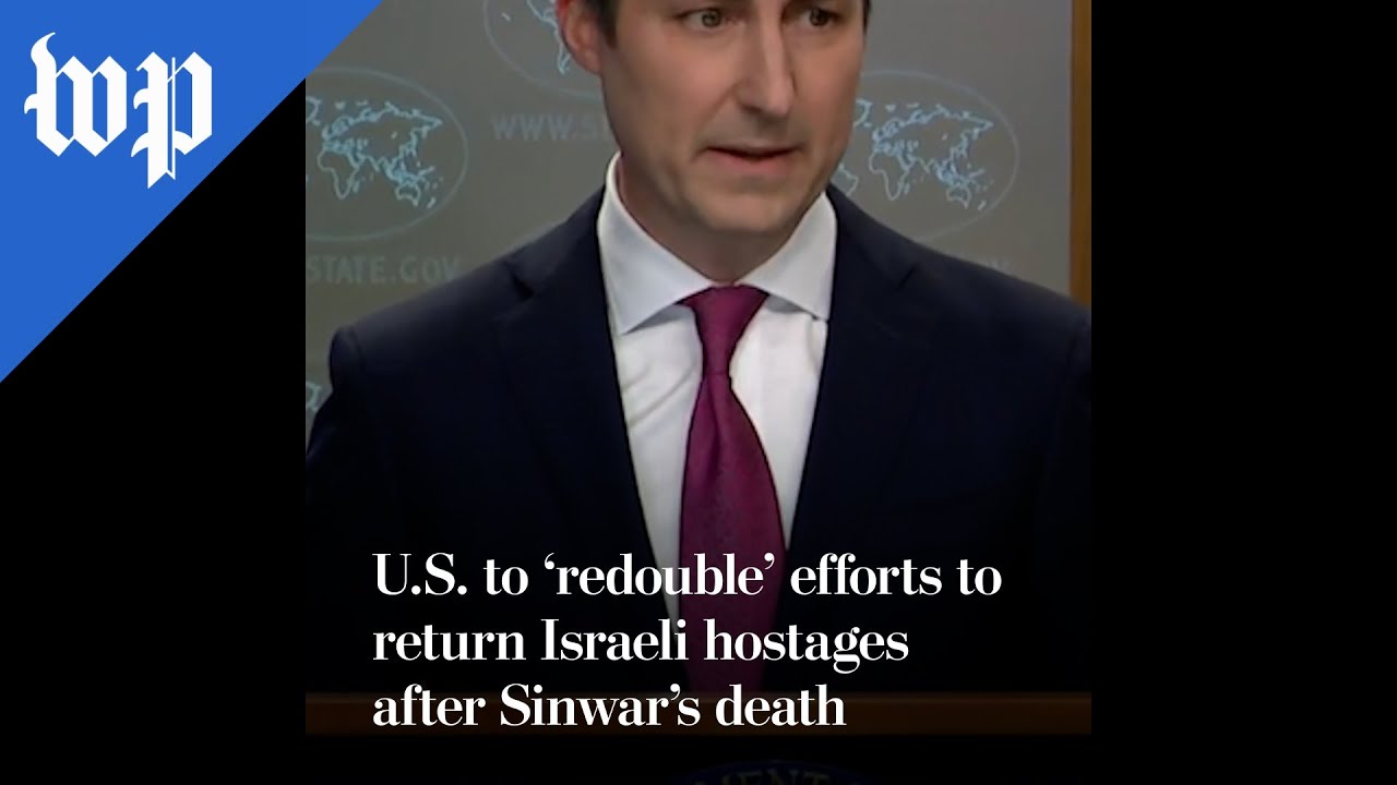 U.S. to ‘redouble’ efforts to return hostages