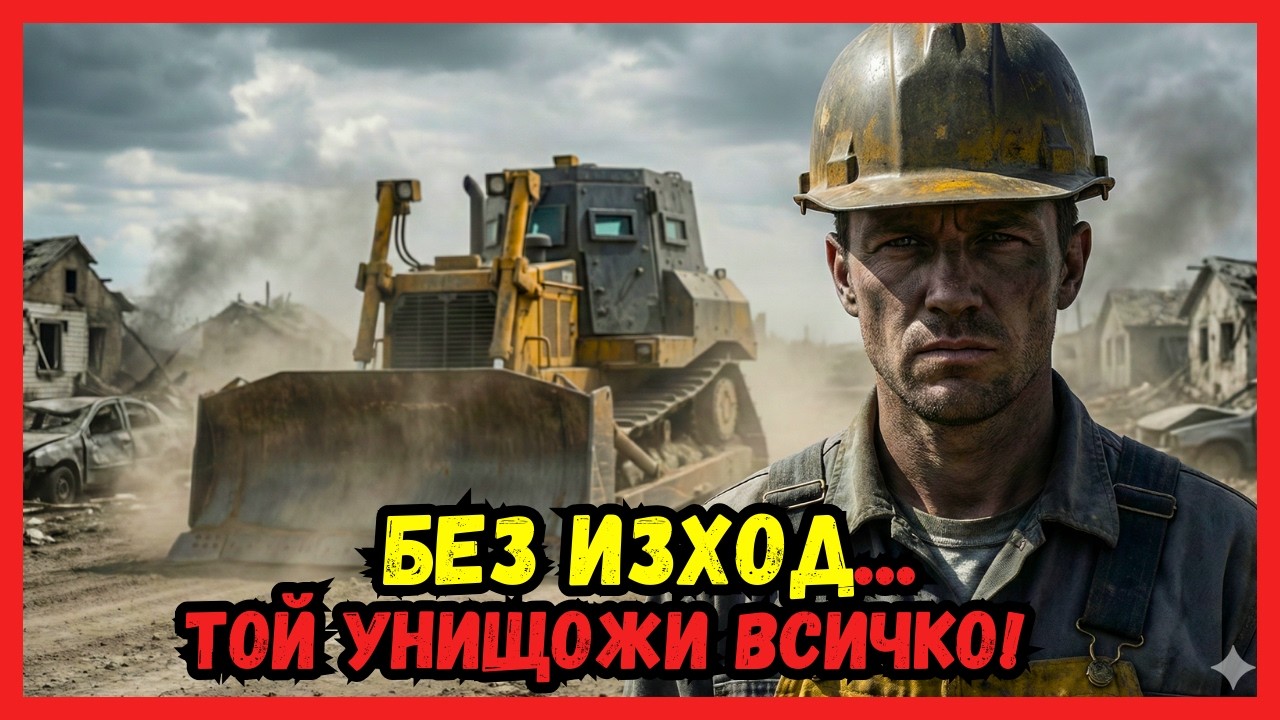 Игнориран в продължение на години... Той си отмъсти с домашен танк