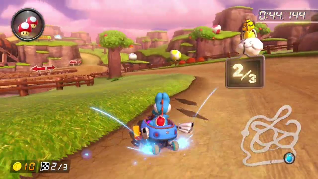 N64 Yoshi Valley [150cc] - 1:58.033 - NINTENDOOO (Mario Kart 8 Deluxe World Record)