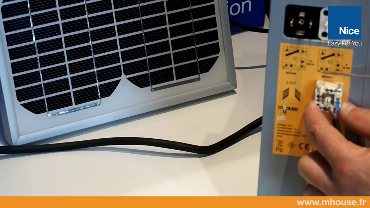 1. Branchement du kit solaire