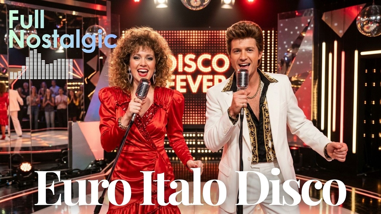 NOSTALGIC DISCO NIGHT 💎 Euro Italo Disco & Synth Pop Night Drive