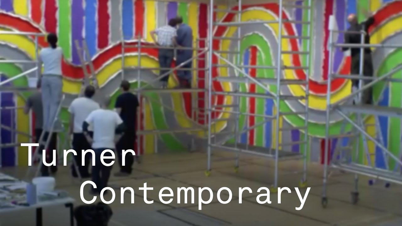 ARTIST ROOMS: Sol LeWitt Wall Drawing #1136 Installation | Turner Contemporary