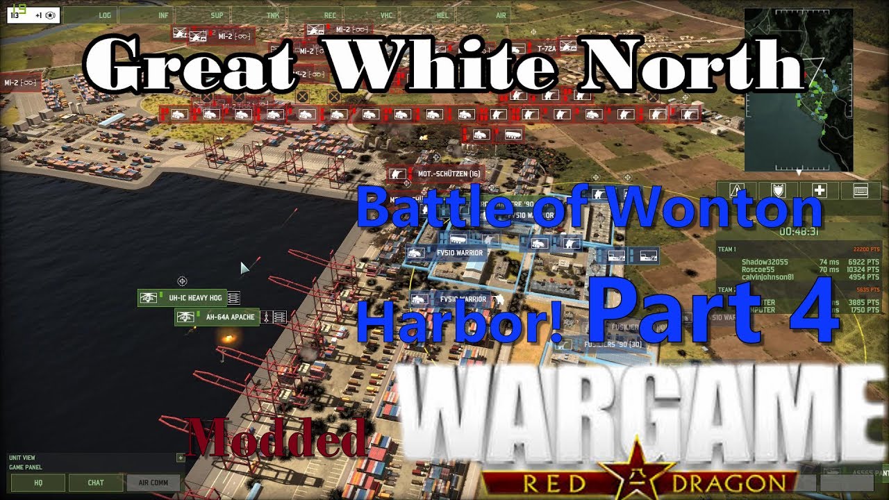 Modded Wargame Red Dragon: Battle of Wonton Harbor! AKA Wonsan Harbor Part 4