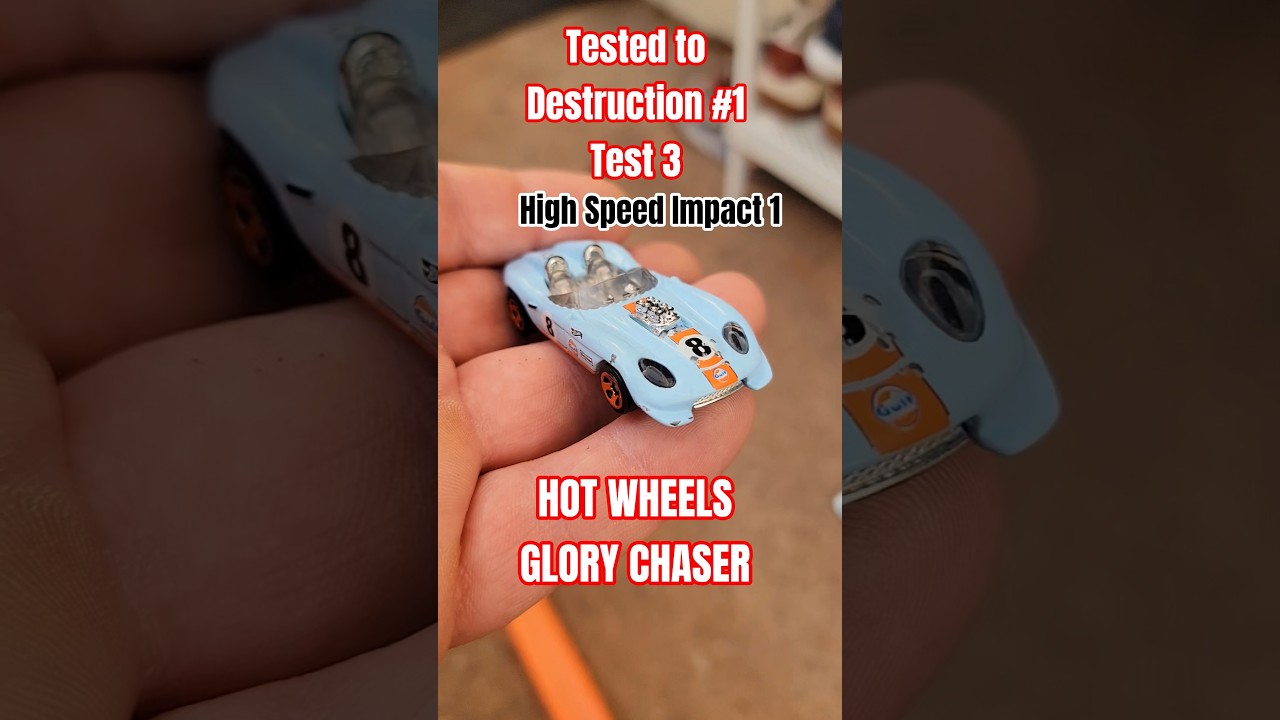 Tested to Destruction #1-Test 3-Hot Wheels Glory Chaser