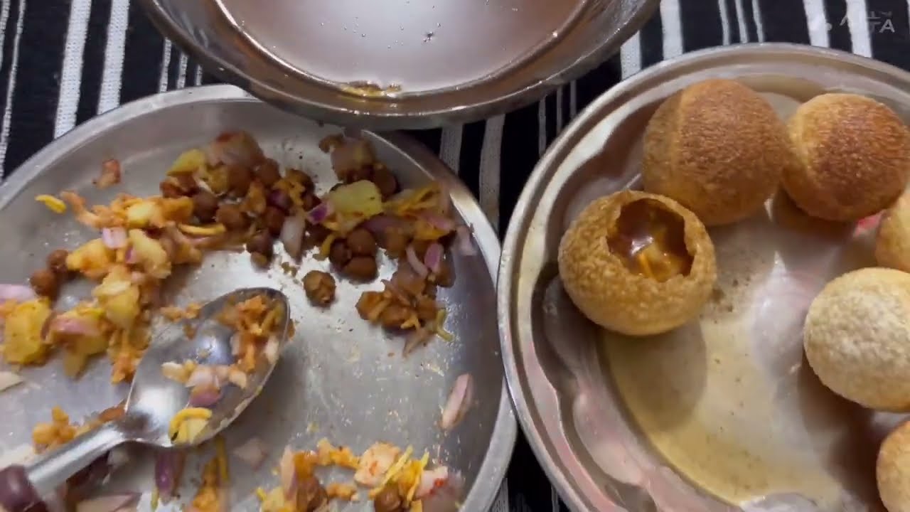 Delicious instant￼ gol gappe recipe❤️🥰🤤# mom’s kitchen ￼