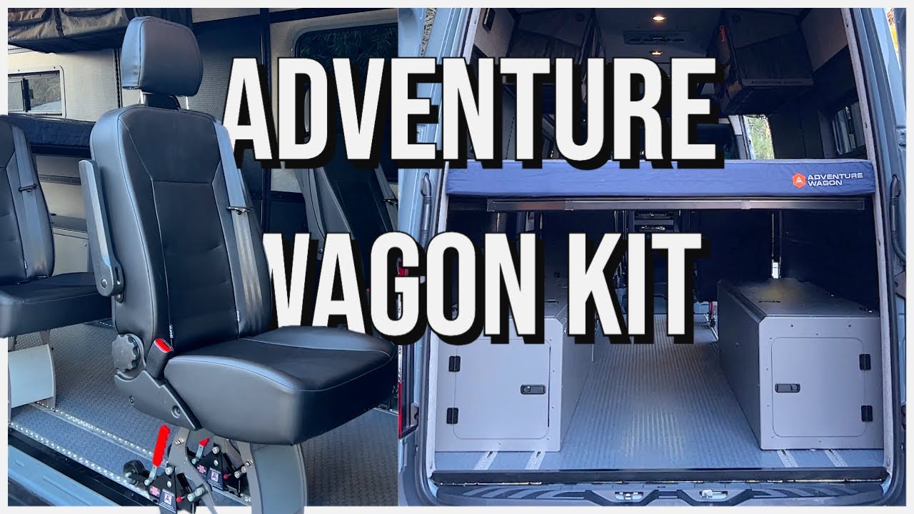 170 Sprinter Van Tour | Сборка фургона Adventure Wagon и умный пол | Вмещает до шести человек