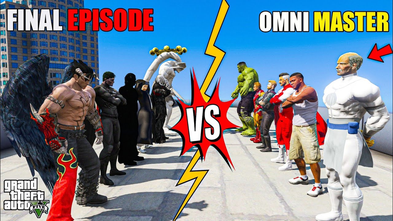 OMNI MASTER TOOK REVENGE FROM TEAM DEVIL JIN AND DEFEATED SUPERVILLAINS | LAST PART | FULL MOVIE