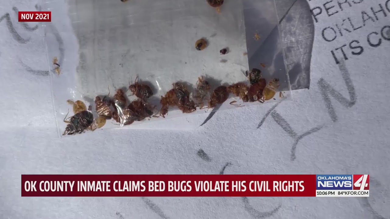 Oklahoma County inmate sues jail for civil rights violations over bed bugs