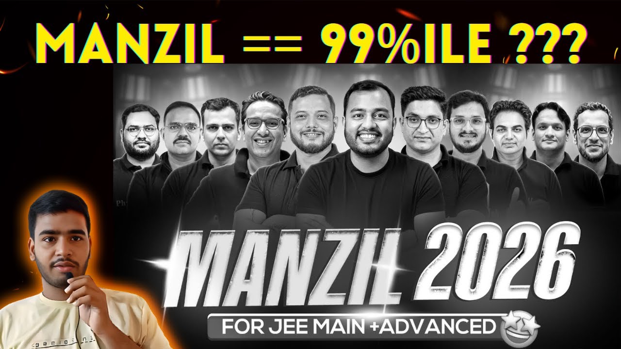 How to use manzil series Wisely and get 99+%ile  😱🤯 #jee2025