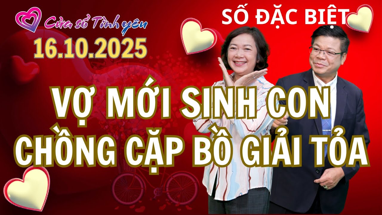 Vợ mới sinh - Chồng ngoại tình thỏa mãn nhu cầu | Cửa sổ tình yêu | Chuyên gia tâm lý Đinh Đoàn