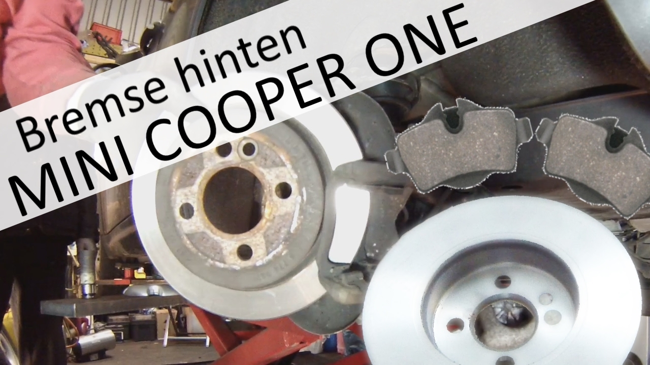 Mini Bremsscheiben und Bremsbeläge hinten wechseln