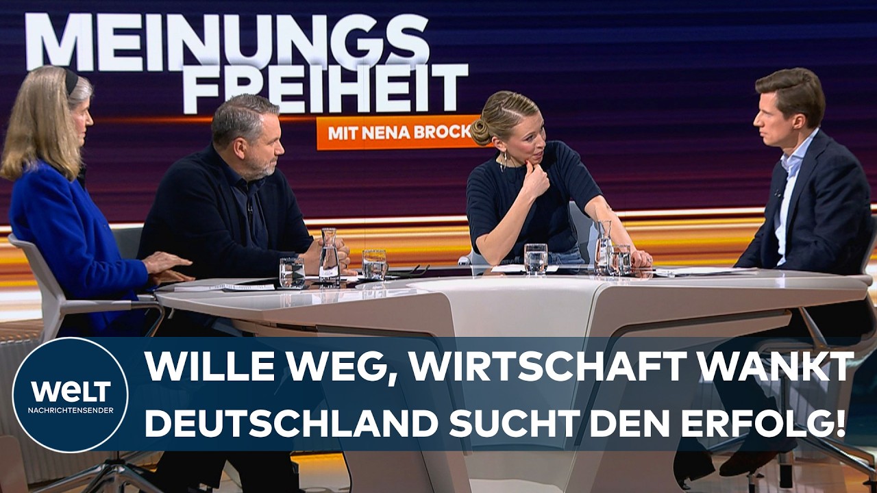 MEINUNGSFREIHEIT: „Ich sehe nicht, dass man das Land wieder erfolgreich machen will“ | WELT Talk