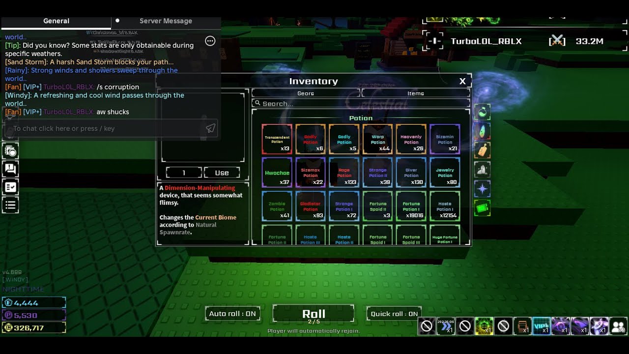 SOLS RNG POPPING 26HPS [i need corruption]