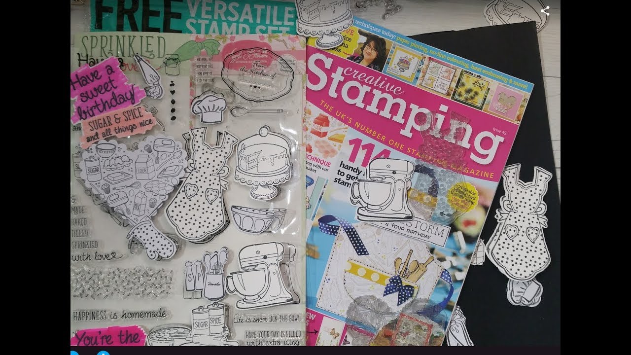 UK Craft MAGAZINES -Creative Stamping Issue 45