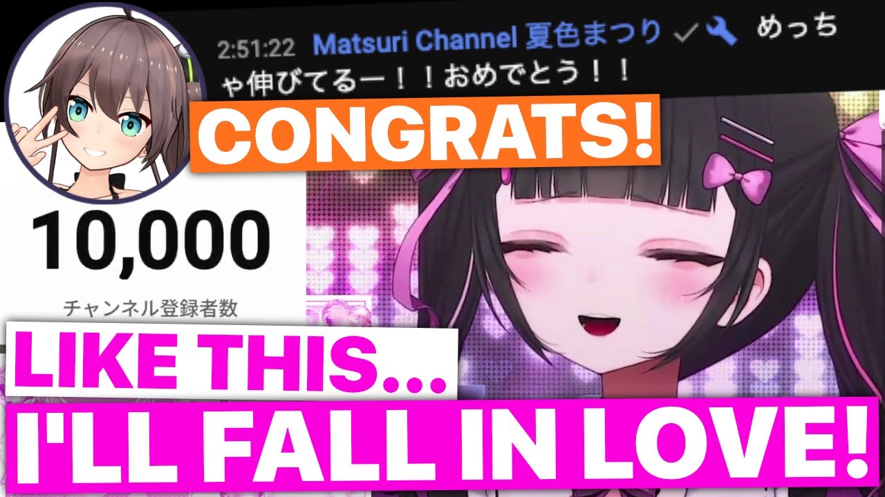 Matsuri Makes This Vtuber Fall In Love With Her (Ruchi Ruchiru & Matsuri / Hololive) [Eng Subs]