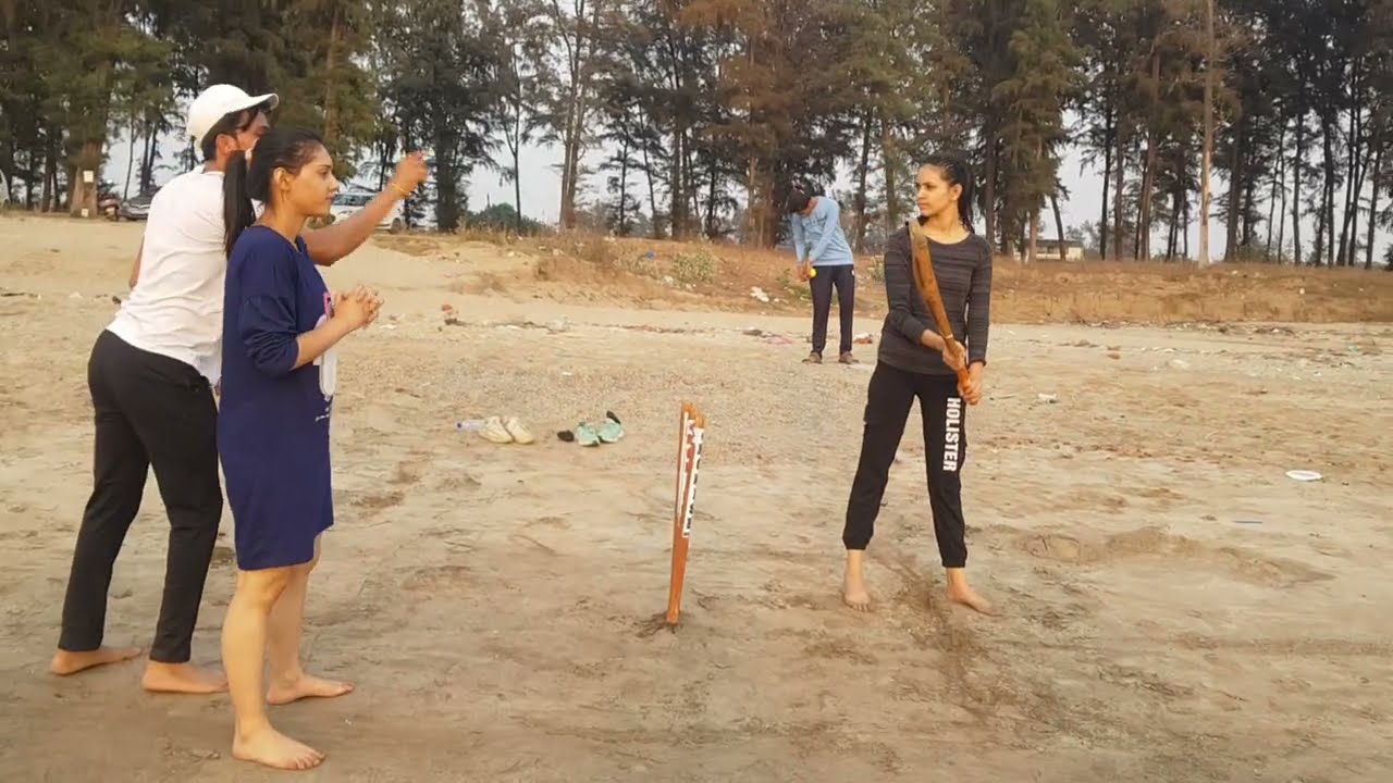 radhakrishn team playing cricket and enjoying holiday from shoot