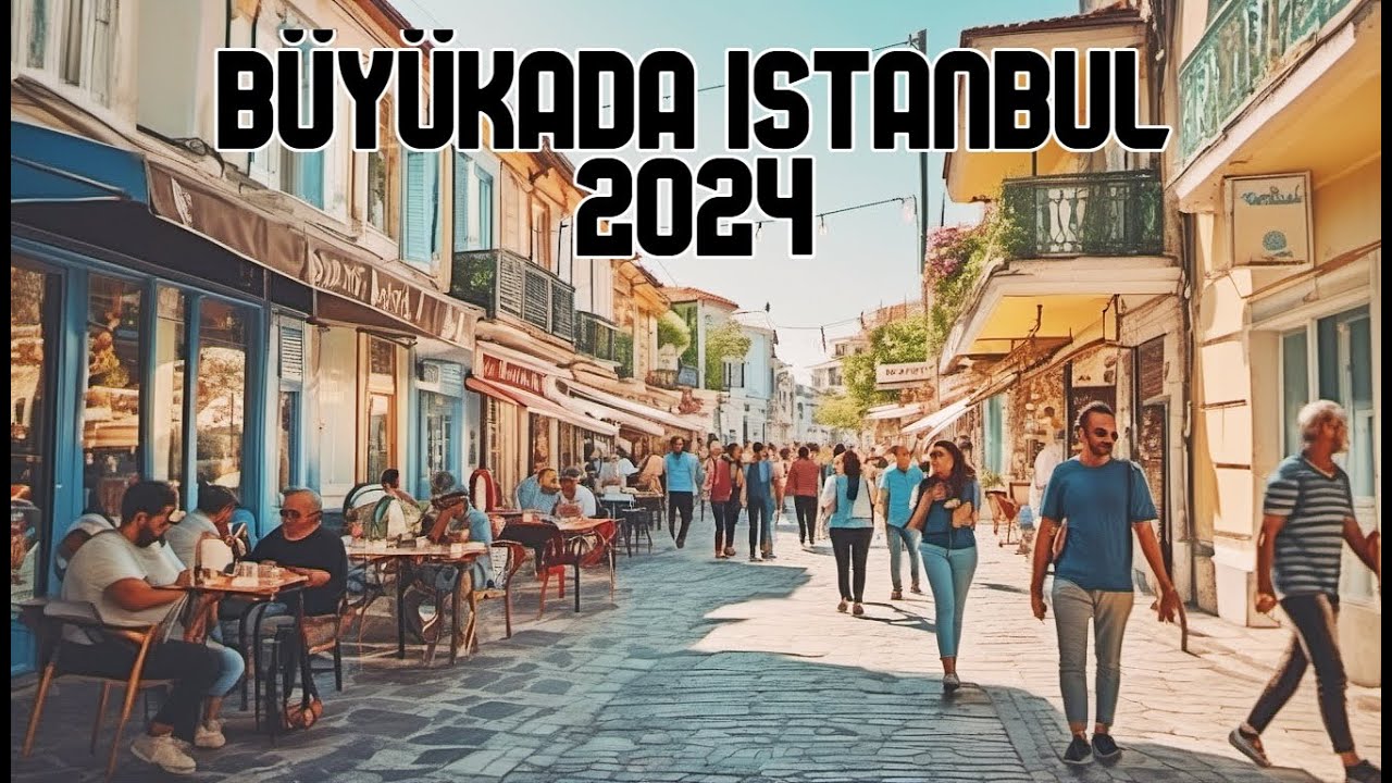 Büyükada Istanbul - walking tour in Princes Islands - 2024 Turkey